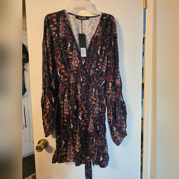 Disturbia 16 Foxglove print dress. - Picture 2 of 3